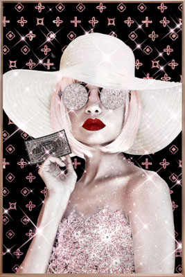 "Lady One Dollar" 120 x 80 cm , Sonderpreis 399,-€