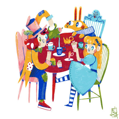 Alice in wonderland tea party, 2021