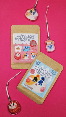 Acrylic keychain blindbags