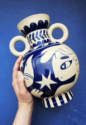 Vase inspired by a greek vessel, 2025