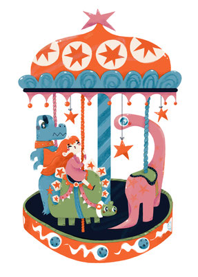 Dino carrousel, 2024