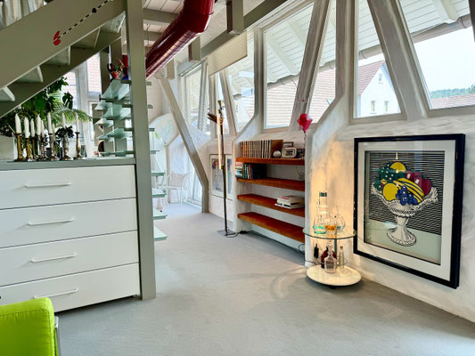 Mittlerer Wohn-/Schlafbereich