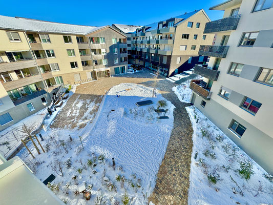 Blick in den Innenhof