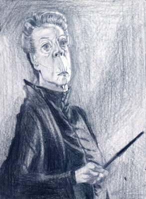Maggie Smith als Professor McGonagall in Harry Potter