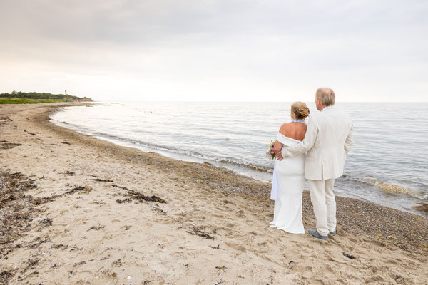 Hochzeitsbild vom Timmendorfer Strand.
