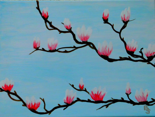 Magnolie, 40*30, 2016