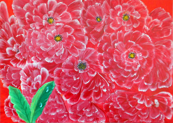Chrysantemen, 70*50, 2016