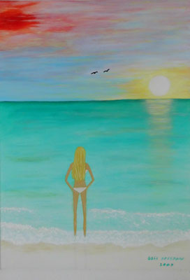 Badehexe, 50*70, 2009