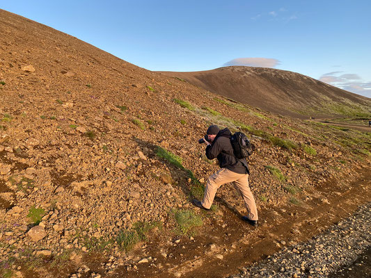 27.07. Spaziergang zum Lavafeld Nátthagi