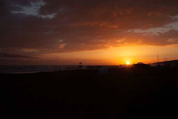 17.9. Sonnenuntergang an der Velika Plaža