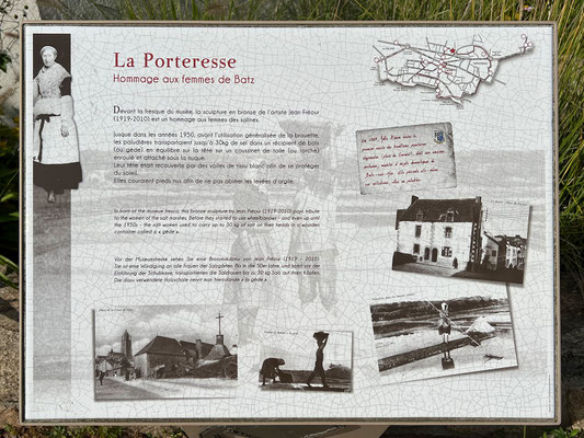 Die Salzträgerinnen transportierten bis zu 30kg Salz in einem Holzgefäß auf dem Kopf.