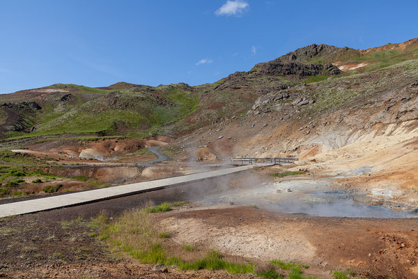 29.07. Wir besuchen das Geothermalgebiet Krýsuvík / Seltún.