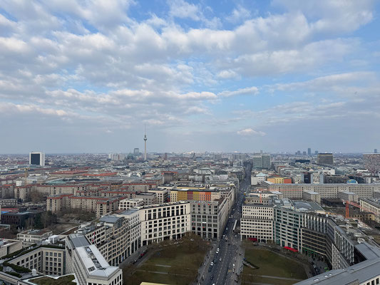 Panoramapunkt Berlin, Potsdamer Platz: tolle Aussicht über die Stadt