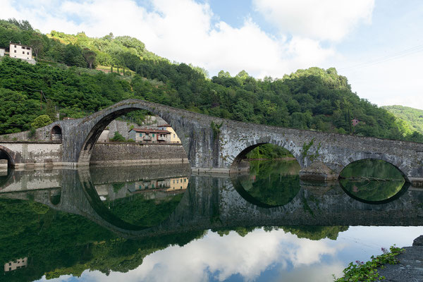 08.06. Ponte del Diavolo über dem Serchio