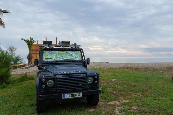 05.06. Camping A Merendella: Um diese Jahreszeit ist es hier noch beschaulich ruhig. 