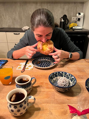 Valentinstagsfrühstück