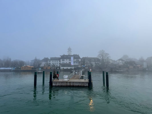 Blick zurück auf Strobl