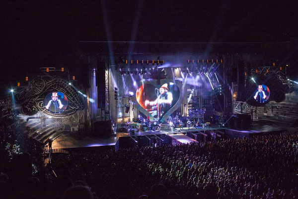 24.09. Wir genießen ein super Konzert von Zucchero in der Arena von Verona. 