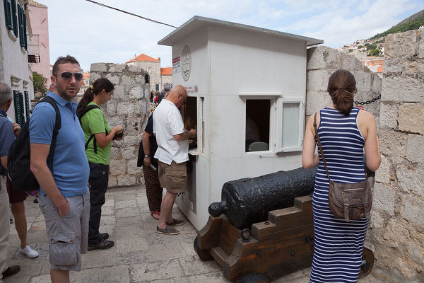 21.09. Dubrovnik - Zeit für die Stadtmauer