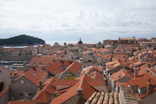 21.09. Dubrovnik - Auf der Stadtmauer