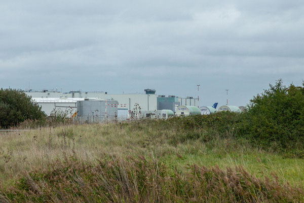 Die Airbus Führung ist interessant, hier werden Vorder- und Mittelteile zusammengebaut. Die Endfertigung erfolgt in Toulouse, Hamburg und China.