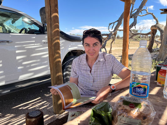 04.03. Frühstückspause auf der Kamqua Picnic Site