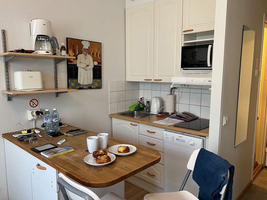 12.08. Wir starten mit einem gemütlichen Frühstück ...