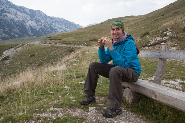 11.9. Durmitor Nationalpark - wir jausenen den ausgezeichneten Schinken aus Njeguši