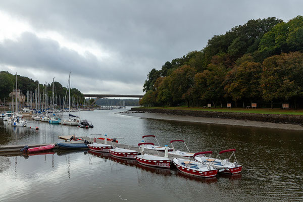 Unser erstes Ziel heute ist das Städtchen Auray.