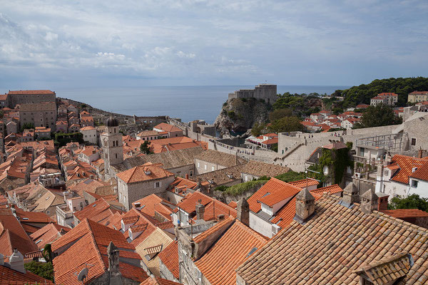 21.09. Dubrovnik - Auf der Stadtmauer