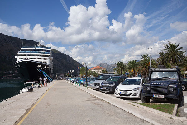 18.9. Neben Dubrovnik, ist Kotor DAS Ziel für Kreuzfahrtschiffe in der Region. 