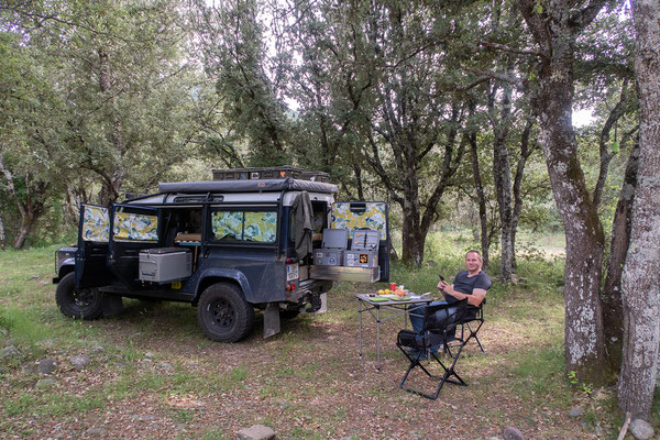 03.06. Wir übernachten schön ruhig am Camping Campita in Francardo