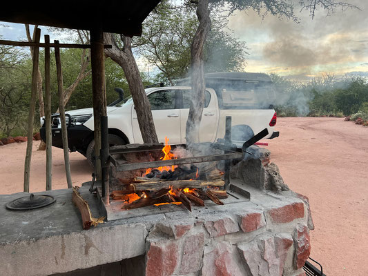 25.03. Als Hauptpeise gibts Oryxsteak ...