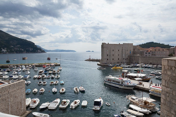 21.09. Dubrovnik - Auf der Stadtmauer