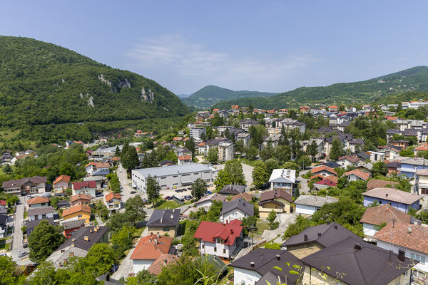 Von der Festung haben wir einen tollen Blick auf die Stadt.