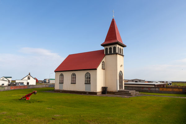 30.07.  In Gindavík drehen wir noch eine Runde durch den Ort ...