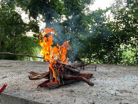 19.03. Wir verbringen einen gemütlichen Abend auf unserer schönen Campsite.