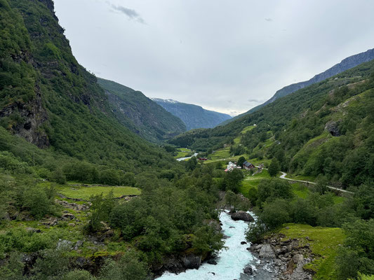 Flåmsbana von Myrdal nach Flåm 