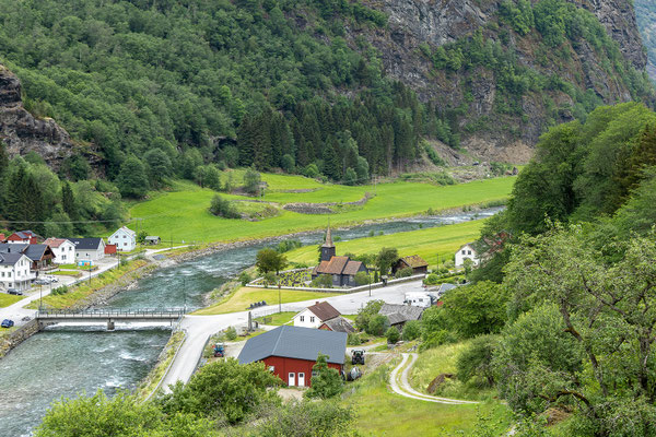 Flåmsbana von Myrdal nach Flåm 