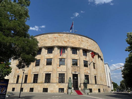 ... der Präsidentenpalast der Republika Srpska ...