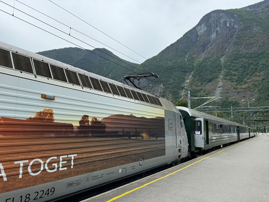 Flåmsbana von Myrdal nach Flåm 