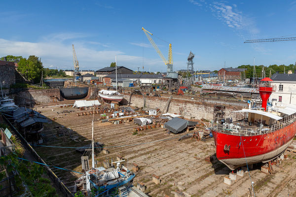13.08. Suomenlinna: Viaporin Werft 