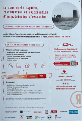 Nach der Airbus Führung sehen wir uns das U-Boot Espadon an. 