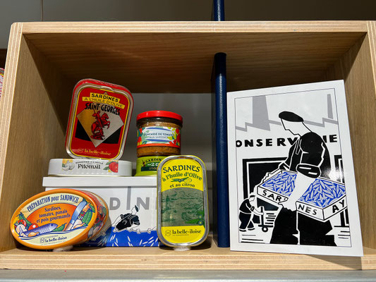 Auf der Quiberon Halbinsel fahren wir zur Conserverie la belle-iloise.