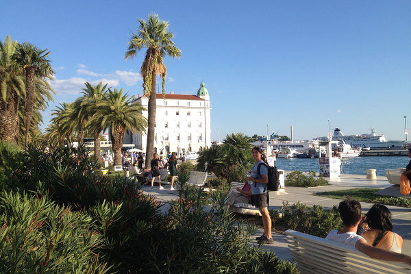 22.09. Split - Uferpromenade