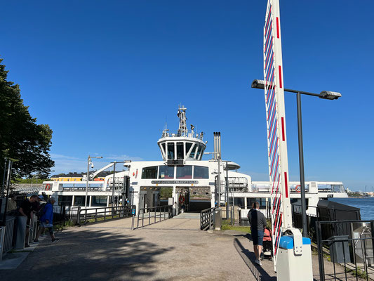 13.08. Ankunft auf Suomenlinna.