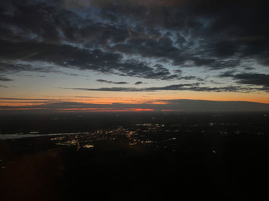 11.08. Landeanflug auf Helsinki
