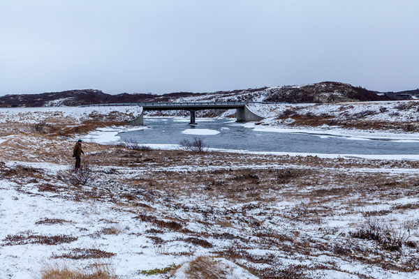 19.02. Bald erreichen wir die Snæfellsnes Halbinsel. Hier finden wir winterlichere Verhältnisse vor als bisher.