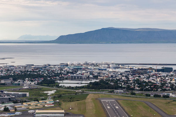 29.07. Norðurflug Volcano Tour: Tjörnin, Hafen und Harpa