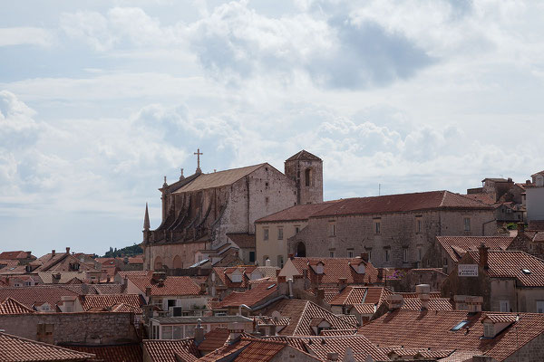 21.09. Dubrovnik - Auf der Stadtmauer (St. Ignatius)